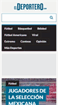 Mobile Screenshot of eldeportero.com